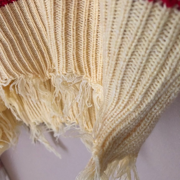 Frayed Multi Sweater - Picture 6 of 8